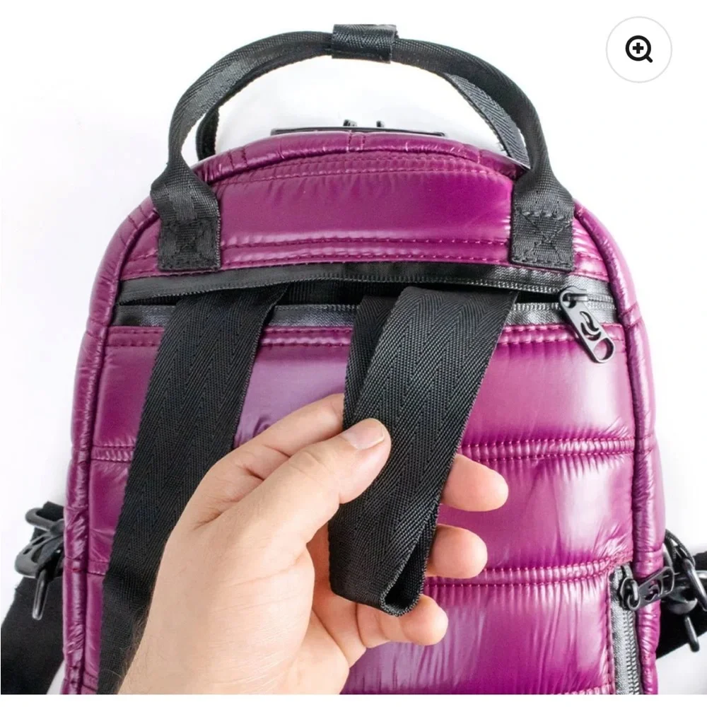 Skunk Raven in Purple Puff